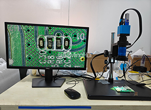 數(shù)碼單筒體視顯微鏡MHZ301用于檢測(cè)電子電路板